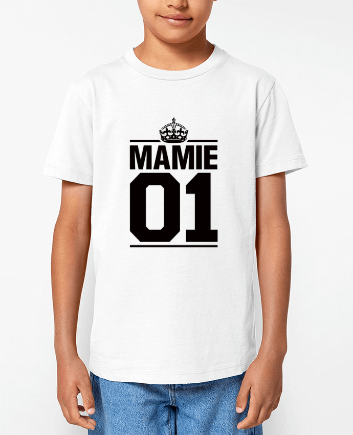 T-shirt Enfant Mamie 01 Par Freeyourshirt.com