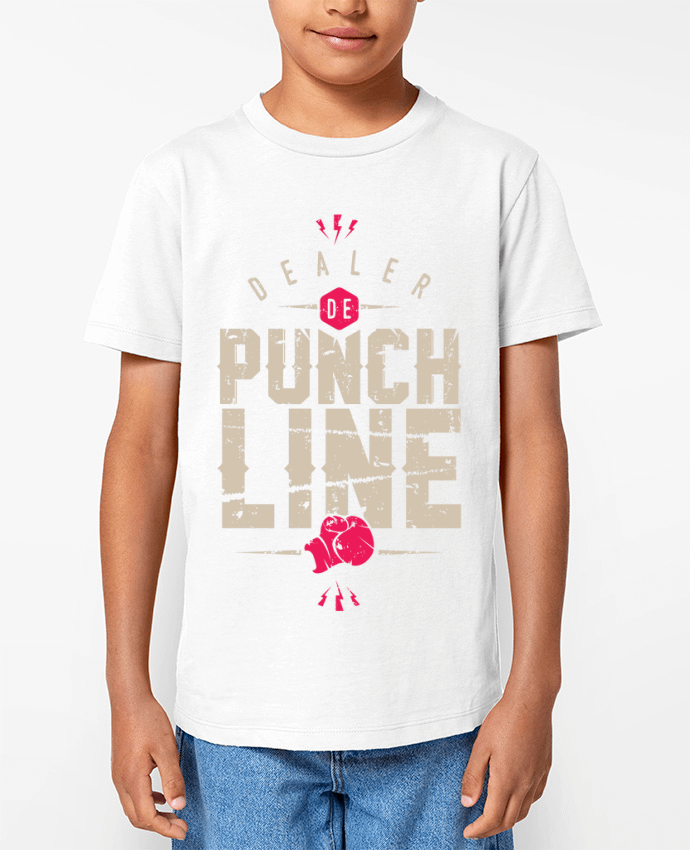 T-shirt Enfant Dealer de Punchline Par PTIT MYTHO