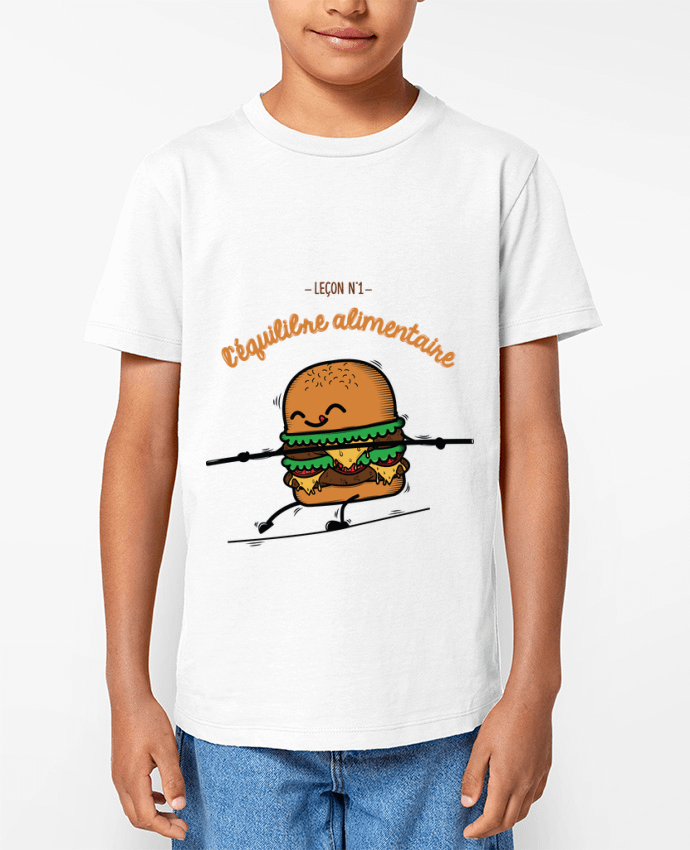 T-shirt Enfant Equilibre alimentaire Par PTIT MYTHO