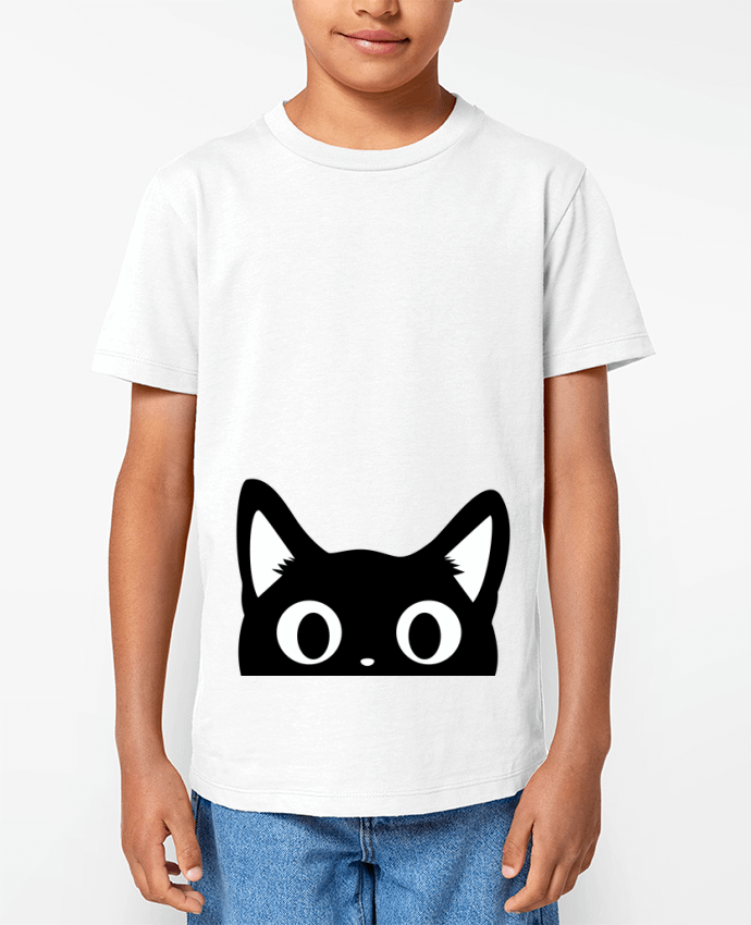 T-shirt Enfant Chat Par Nana