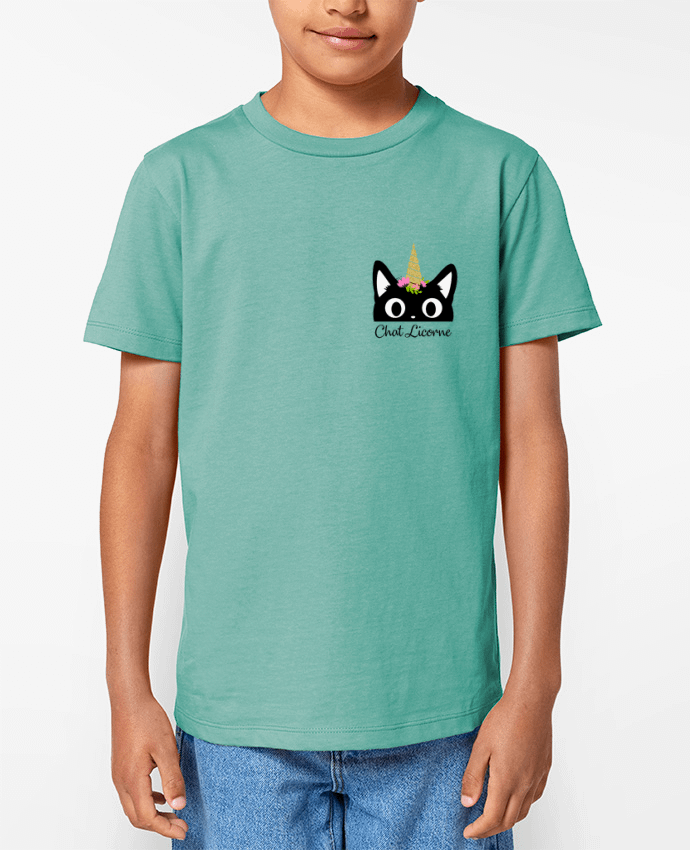 T-shirt Enfant Chat Licorne Par Nana