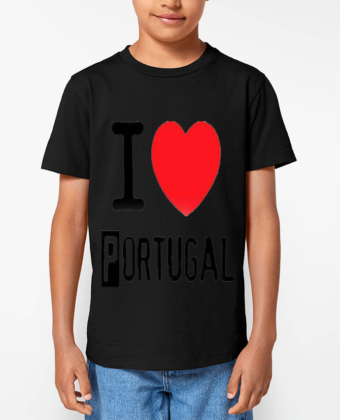 T-shirt Enfant I Love Portugal Par HumourduPortugal