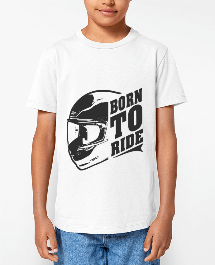 T-shirt Enfant BORN TO RIDE Par SG LXXXIII