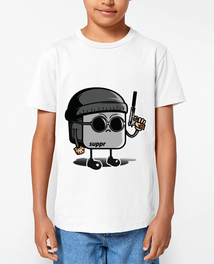 T-shirt Enfant LEON TOUCHPAD Par PTIT MYTHO
