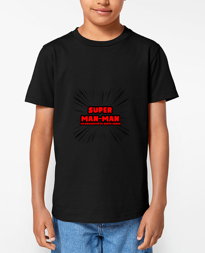 T-shirt Enfant Super Man-Man Par lip