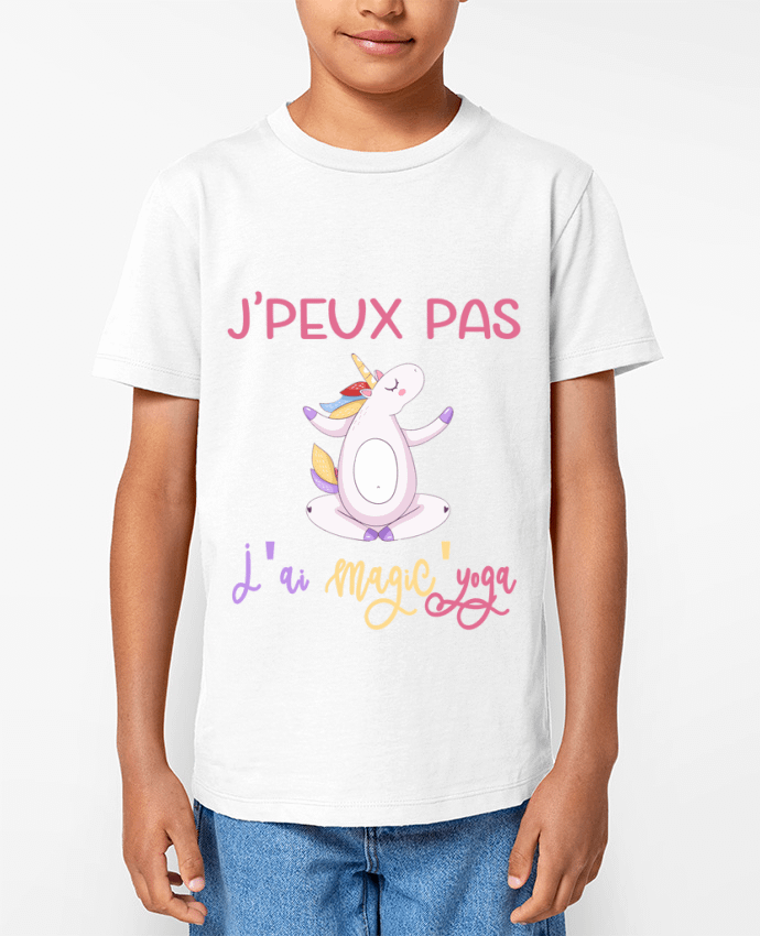 T-shirt Enfant J'peux pas j'ai magic' yoga Par A.L.I.