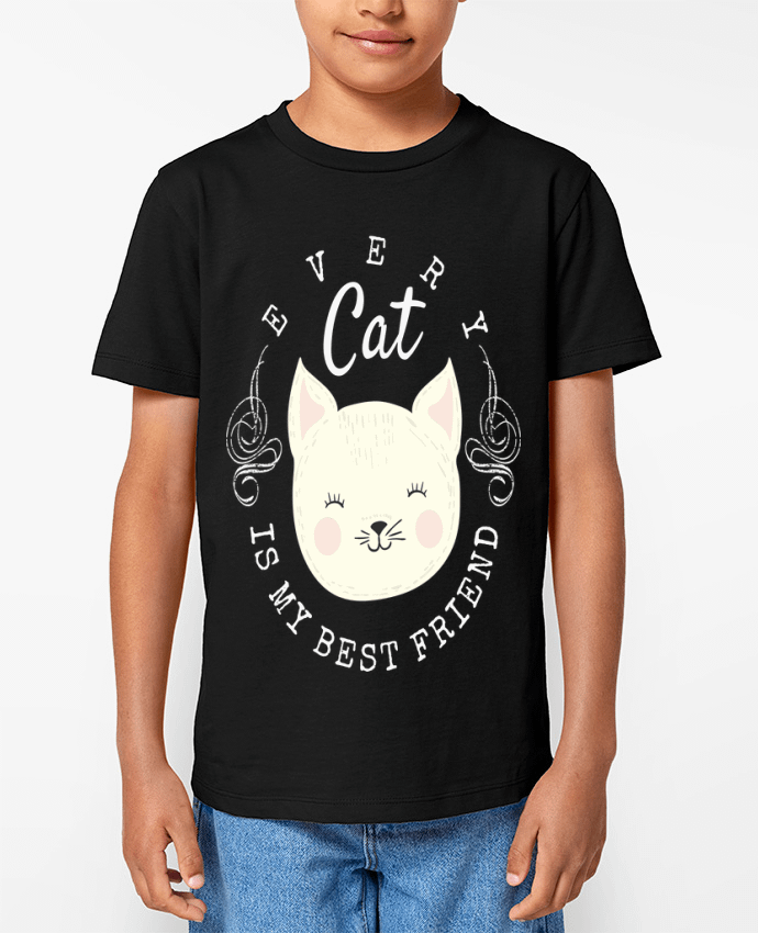 T-shirt Enfant every cat is my best friend Par livelongdesign