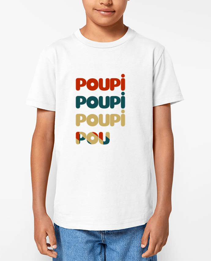 T-shirt Enfant Poupi Poupi Poupi Pou Par Le petit monde de Kélyan