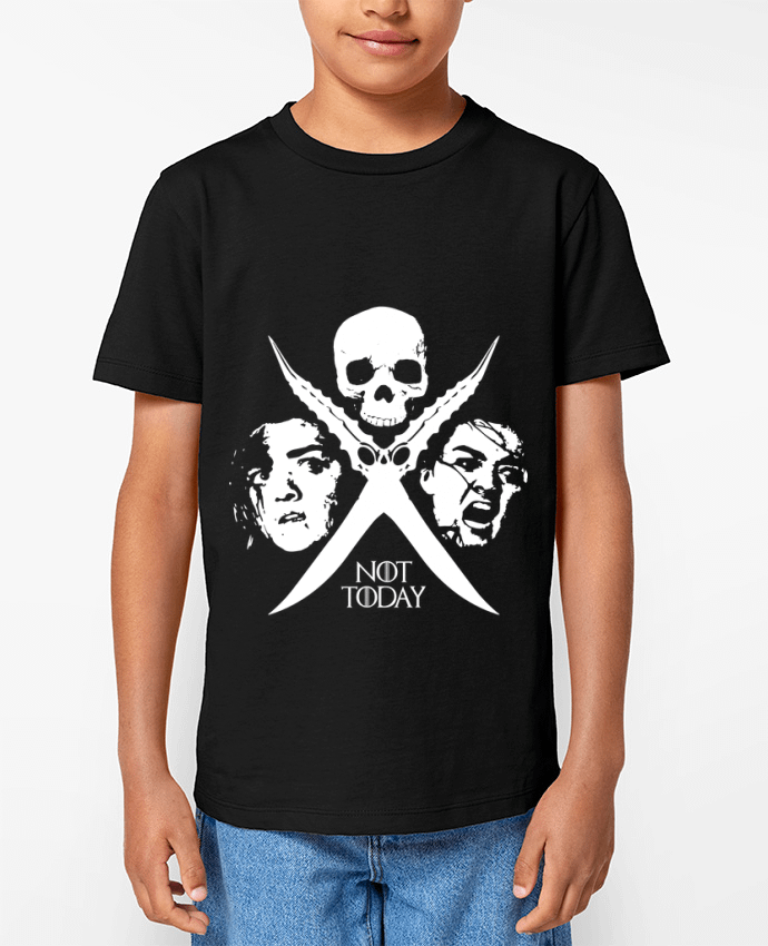 T-shirt Enfant Not Today - Arya Stark Par Soul Dragon