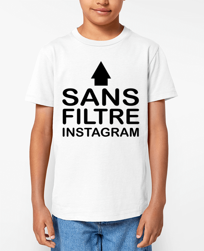 T-shirt Enfant Sans filtre instagram Par jorrie