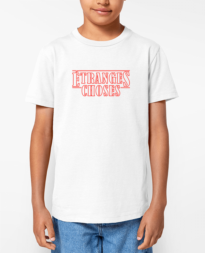 T-shirt écoresponsable enfant Etranges choses Par Ruuud