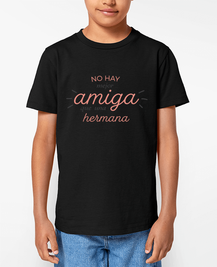 T-shirt Enfant No hay mejor amiga que une hermana Par tunetoo