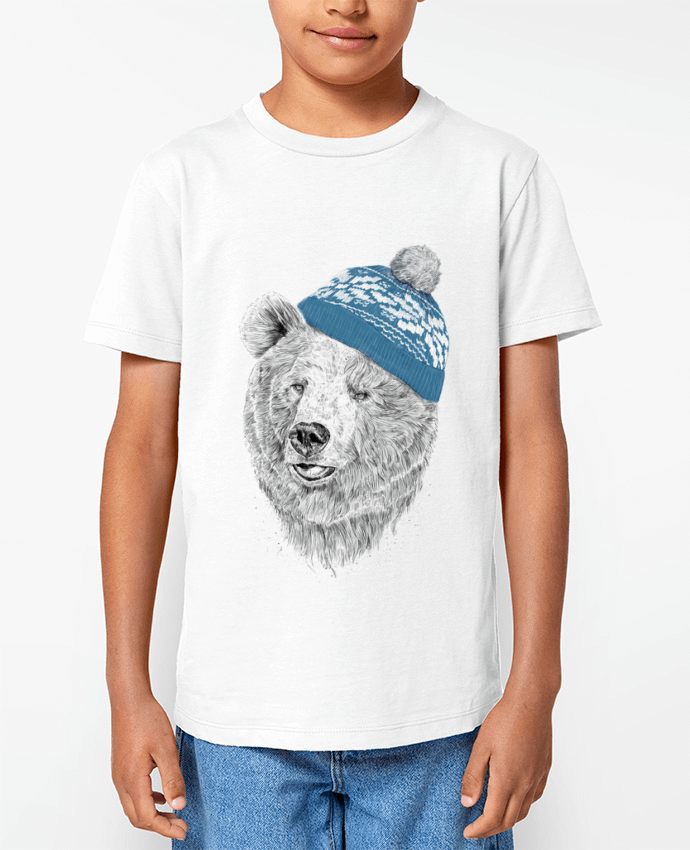 T-shirt Enfant Hello Winter Par Balàzs Solti