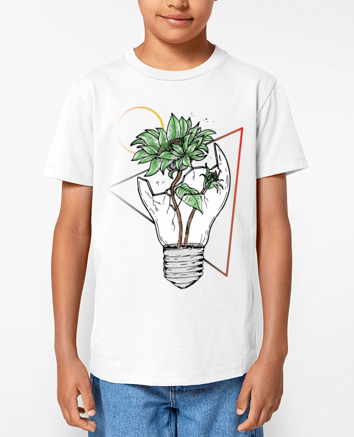 T-shirt Enfant Ampoule vs la nature Par jorrie