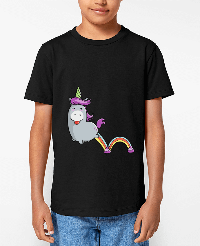 T-shirt Enfant Licorne sautillante Par TOMI AX