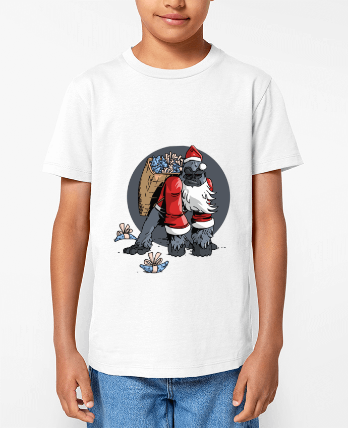 T-shirt Enfant Le Noël du Gorille Par TOMI AX