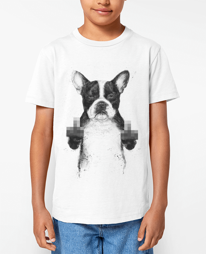 T-shirt Enfant Censored dog Par Balàzs Solti