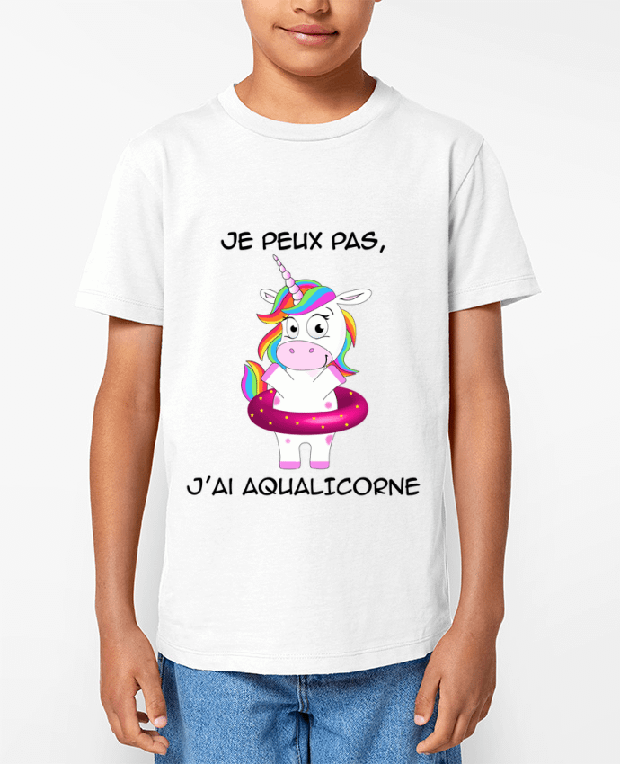 T-shirt Enfant Aqualicorne Par Nathéo
