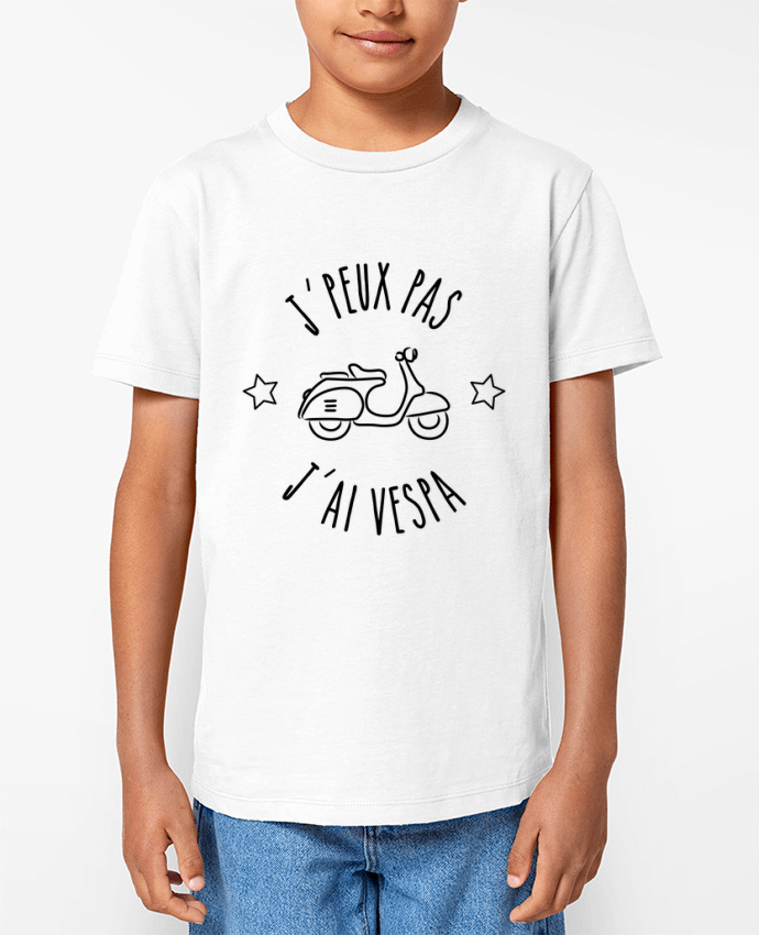 T-shirt Enfant j'peux pas j'ai vespa Par Lamouchenoire