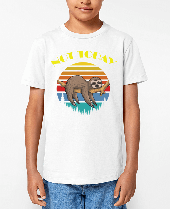 T-shirt Enfant Not today Par jorrie