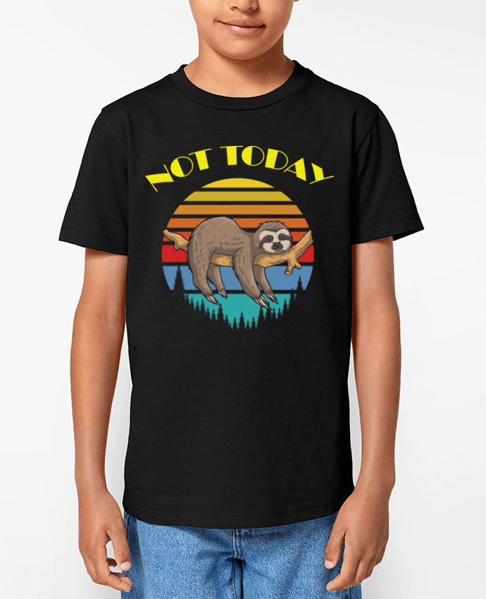 T-shirt Enfant Not today Par jorrie