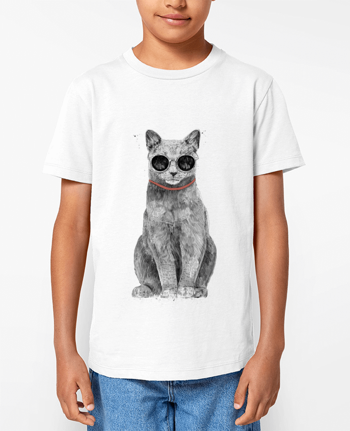T-shirt Enfant Summer Cat Par Balàzs Solti