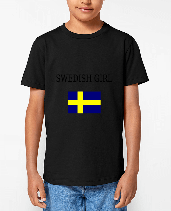 T-shirt Enfant SWEDISH GIRL Par Dott