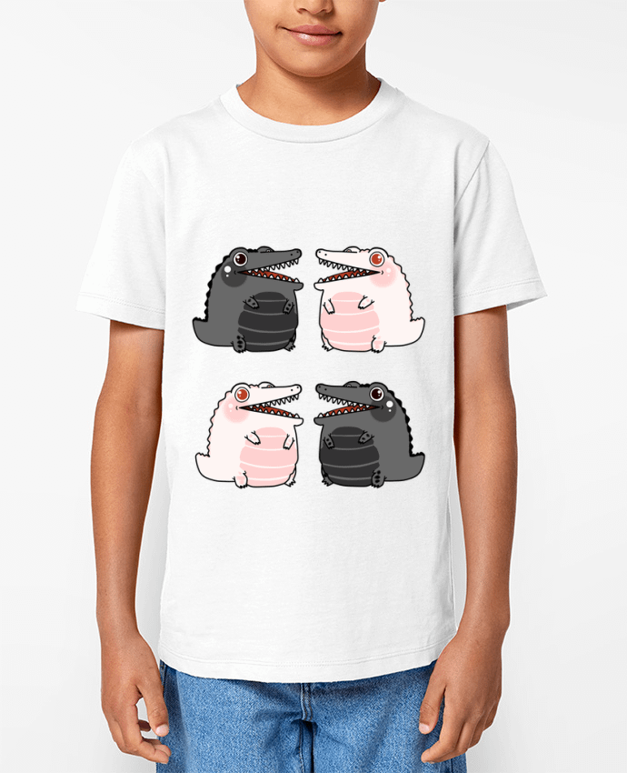 T-shirt Enfant Mini Cocodrilos Par MaaxLoL