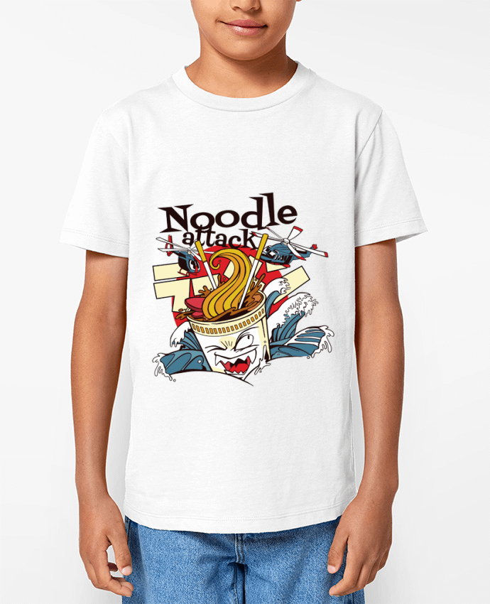 T-shirt Enfant El Ataque del Ramen Monstruoso Par MaaxLoL