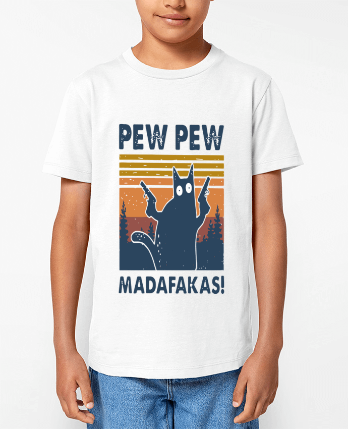 T-shirt Enfant Pew Pew Madafakas! Par Geekshow