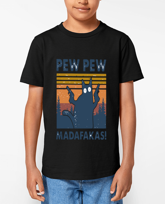 T-shirt Enfant Pew Pew Madafakas! Par Geekshow