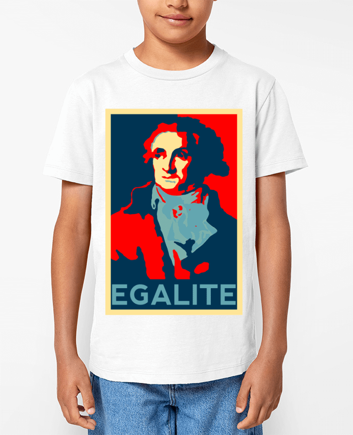 T-shirt Enfant Condorcet - égalité Par Hémipléjik