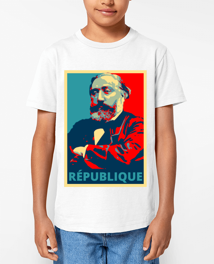 T-shirt Enfant Léon Gambetta - République Par Hémipléjik
