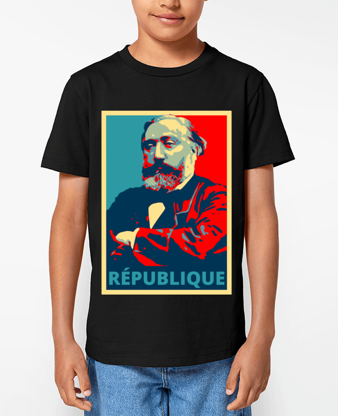 T-shirt Enfant Léon Gambetta - République Par Hémipléjik