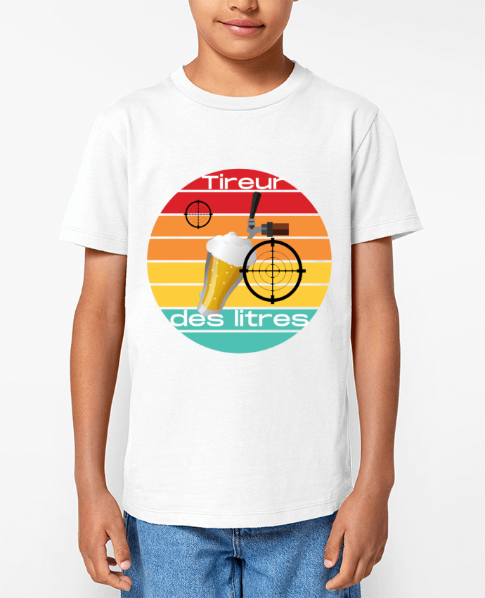 T-shirt Enfant Tireur des litres Par Cheerocki