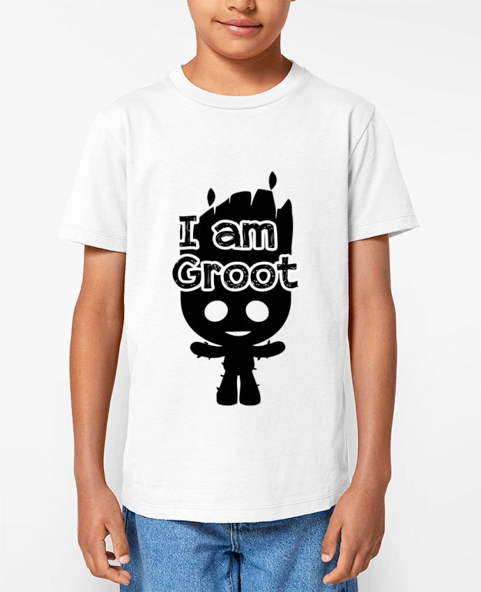 T-shirt Enfant I am Groot Par Geekshow