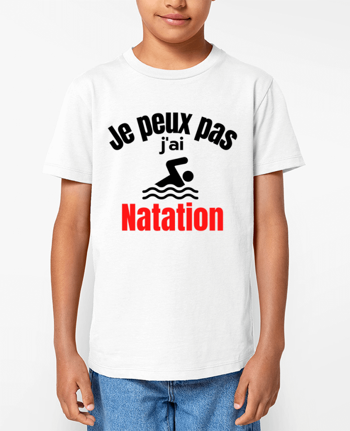 T-shirt Enfant Je peux pas,j'ai natation Par Anastasia