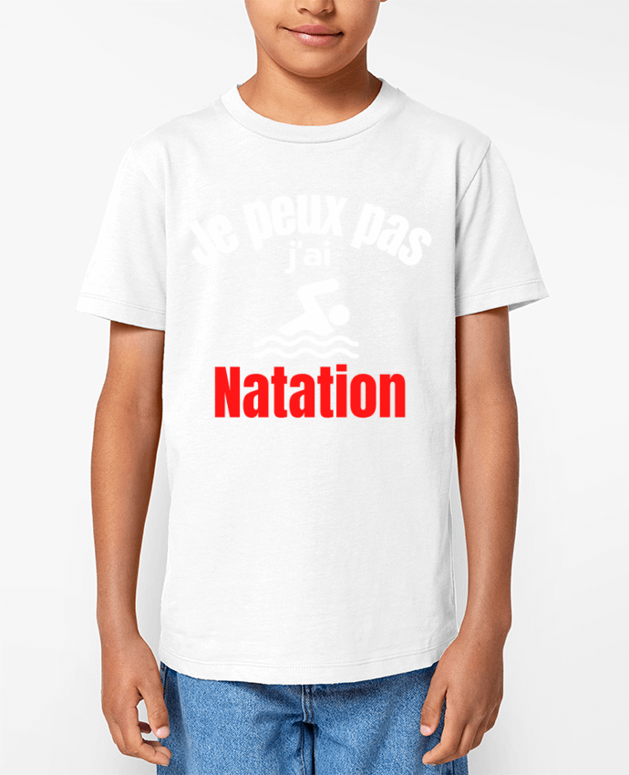 T-shirt Enfant Je peux pas,j'ai natation Par Anastasia