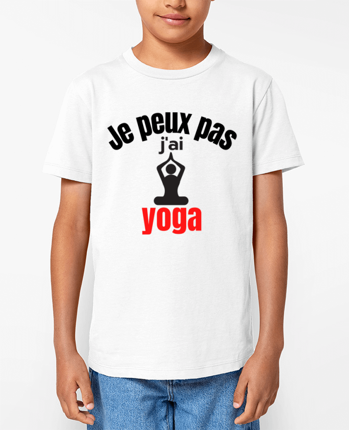 T-shirt Enfant Je peux pas,j'ai yoga Par Anastasia