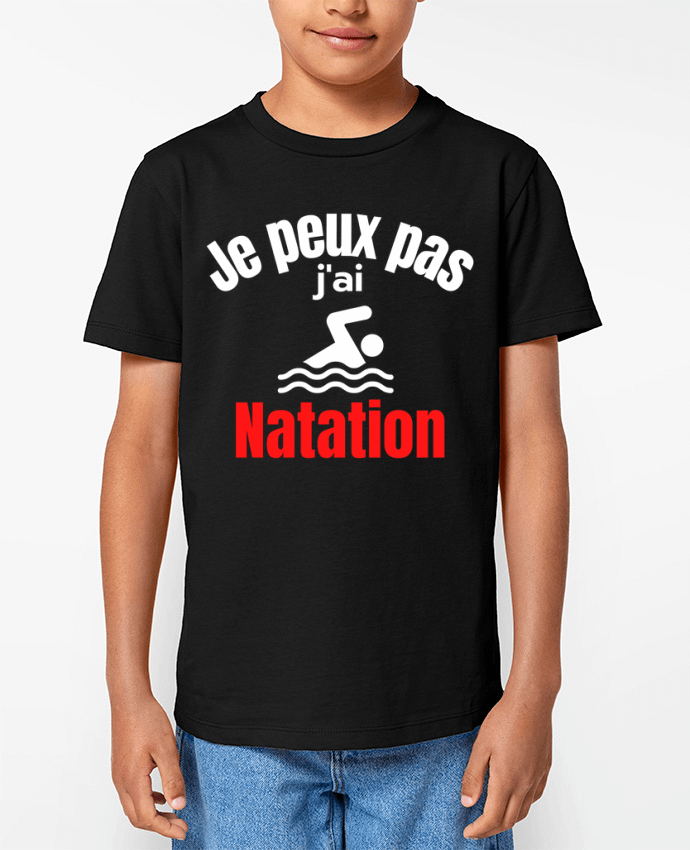 T-shirt Enfant Je peux pas,j'ai natation Par Anastasia