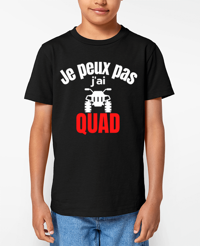 T-shirt Enfant Je peux pas,j'ai quad Par Anastasia