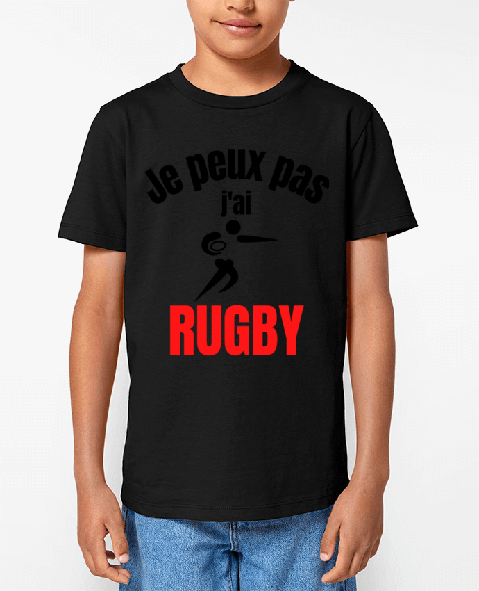 T-shirt Enfant Je peux pas,j'ai rugby Par Anastasia