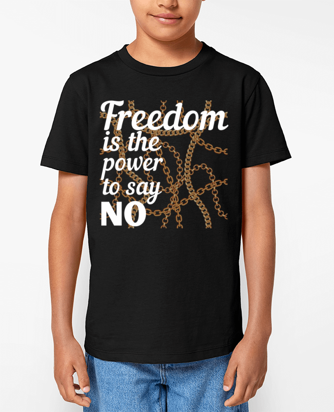 T-shirt Enfant Liberté Par Anastasia