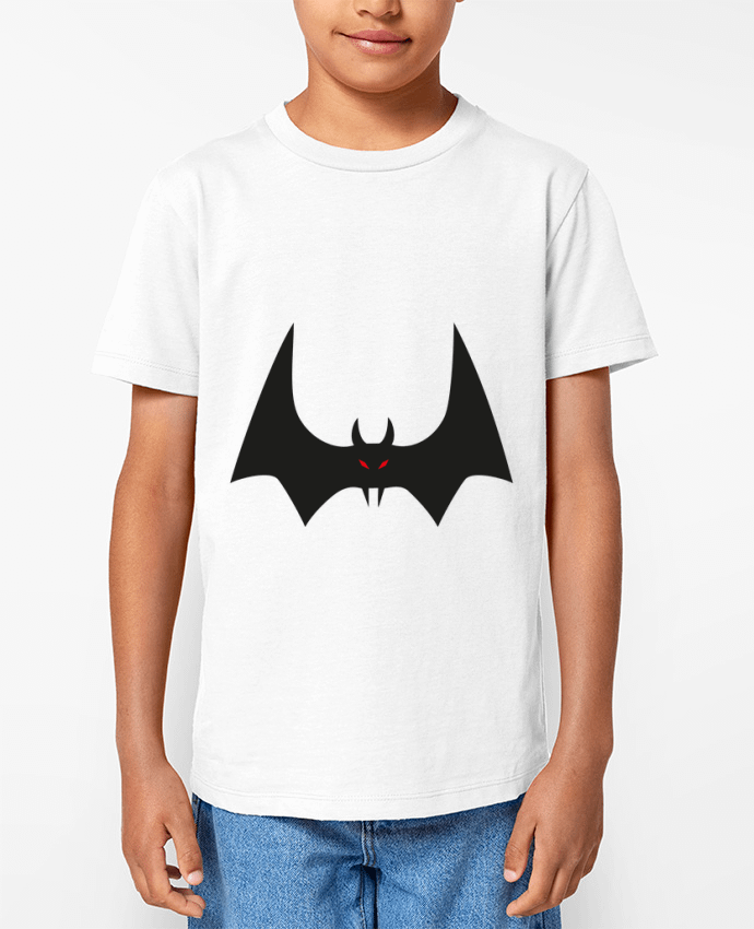 T-shirt Enfant CHAUVE-SOURIS BAT HALLOWEEN DARK PARTY HORROR FETE SOIREE Par                        