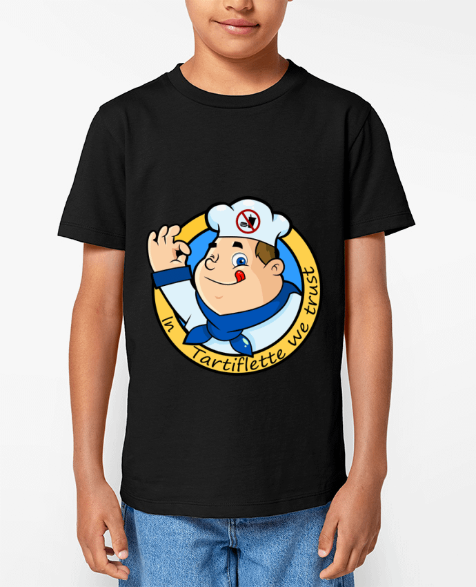 T-shirt Enfant Tartiflette Par NoriskNimoDigitalArt