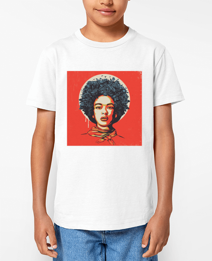T-shirt Enfant Flower Power Par Balàzs Solti