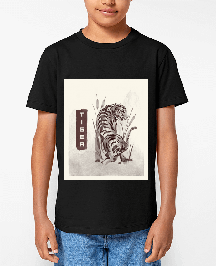 T-shirt Enfant Tiger Par SilG