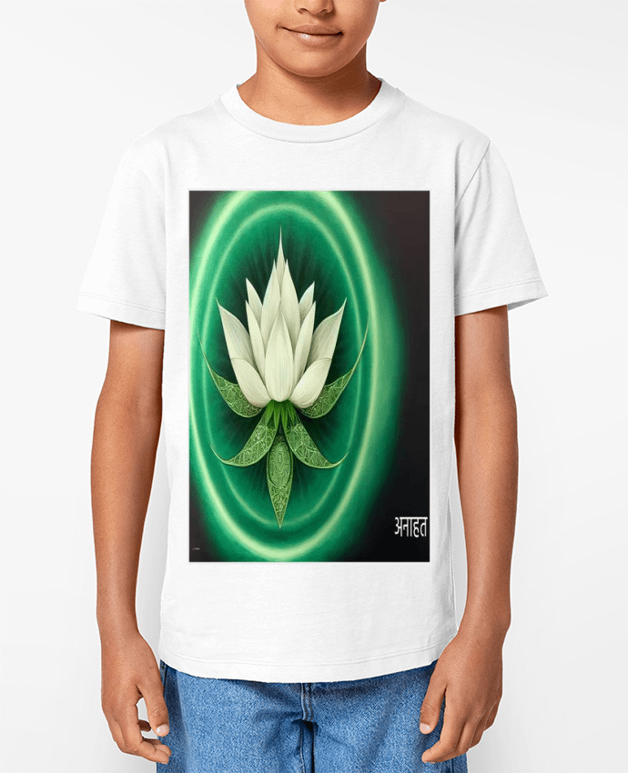 T-shirt Enfant Chakra Manipura Flor de Loto Par a-Creations