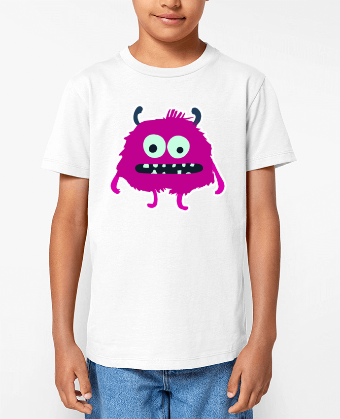 T-shirt Enfant Monstre rose Par justsayin