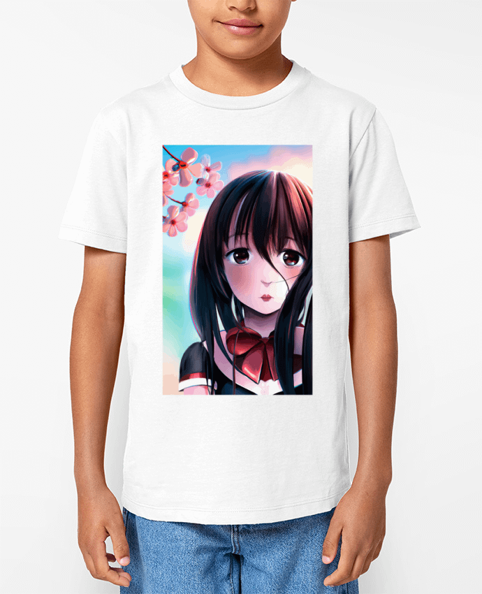 T-shirt Enfant Anime girl - Ayaka Par justsayin